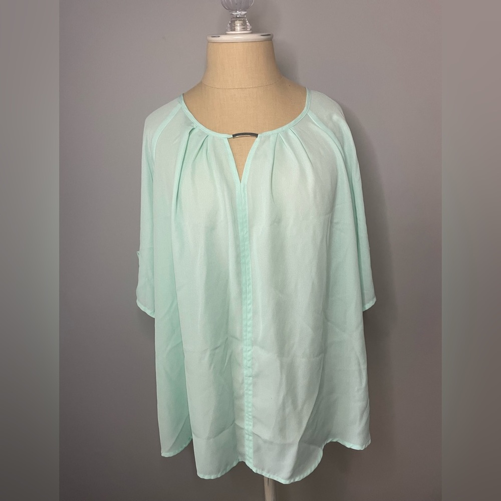Women’s Apt 9 Pleat Neck Top - Picture 4 of 8